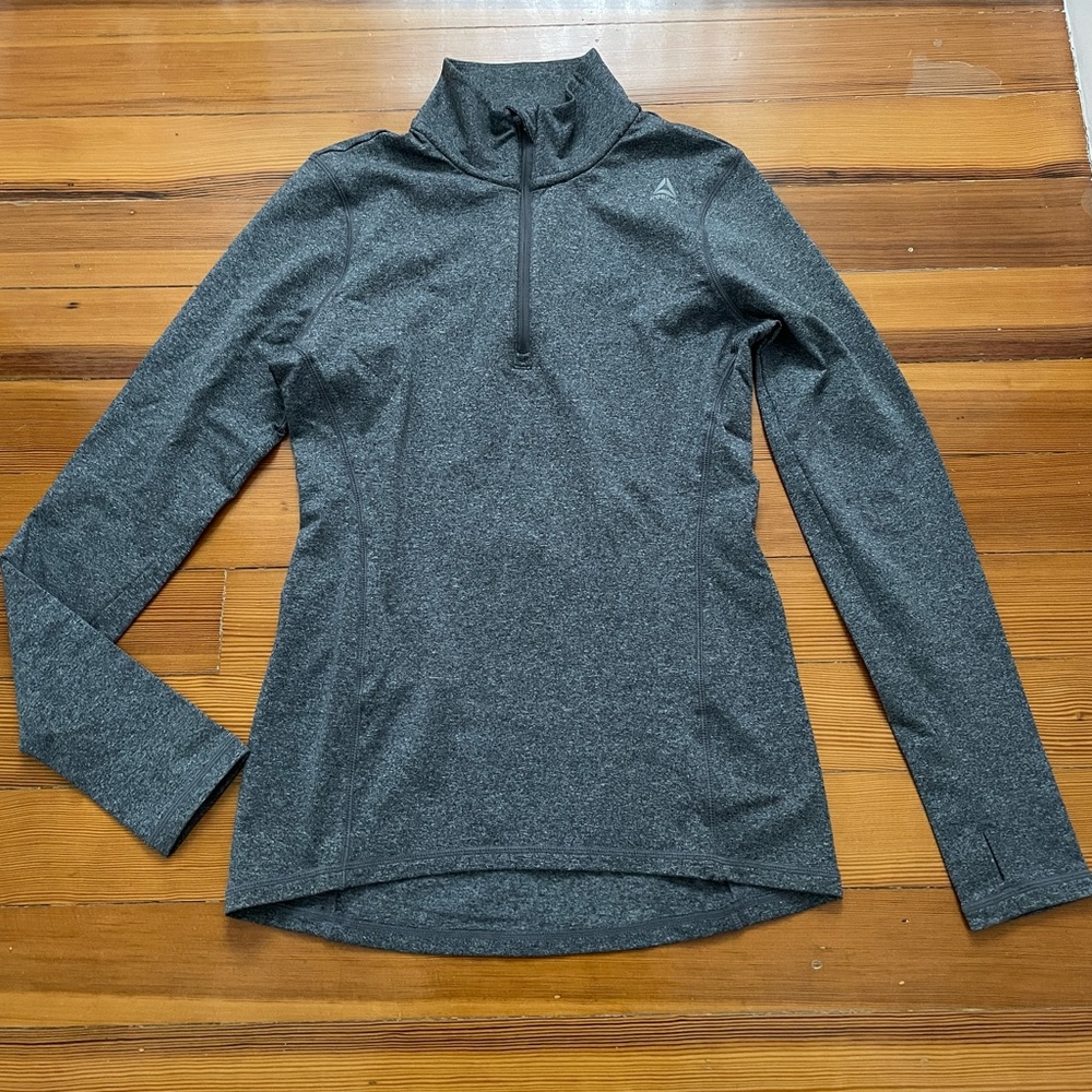 Reebok Half zip Mock neck XS